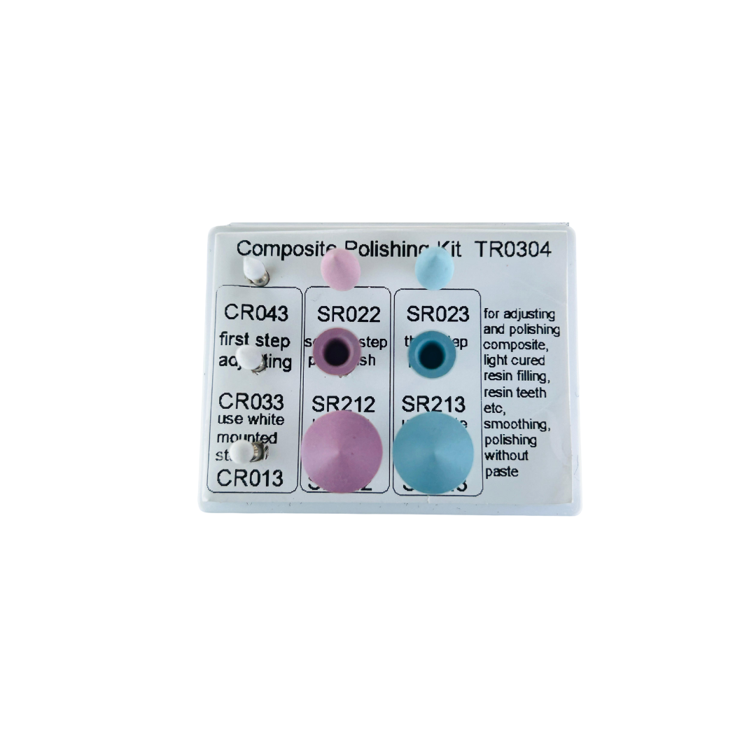 Composite Polishing Finishing Bur Kit( Pack of 9)