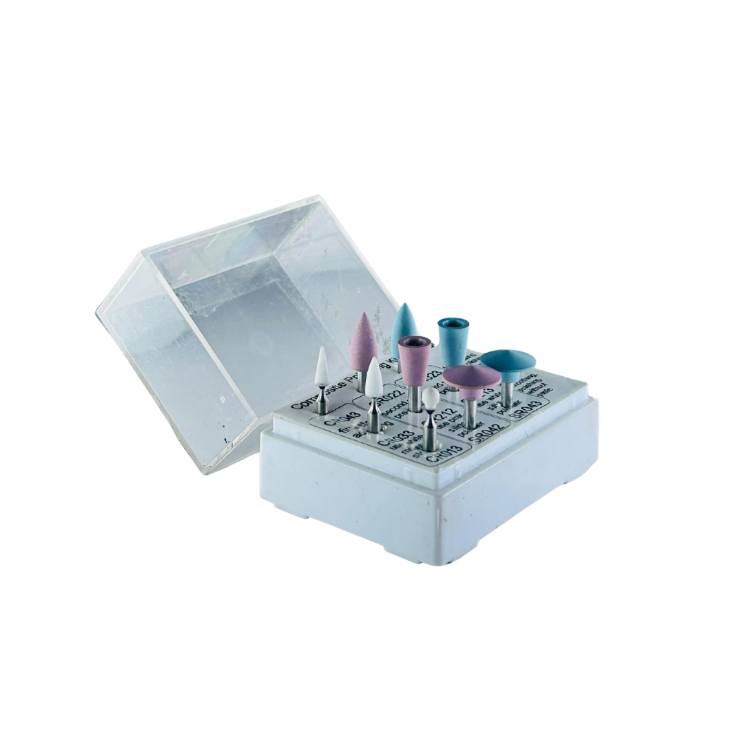 Composite Polishing Finishing Bur Kit( Pack of 9)