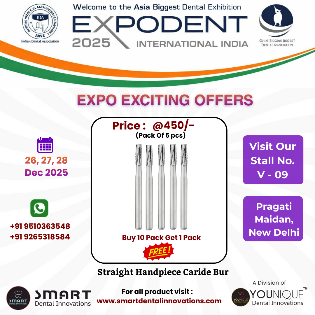 Straight Handpiece Caride Bur