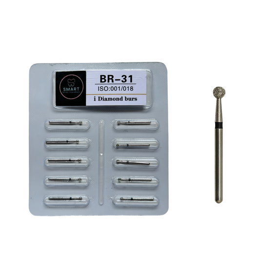 Dental Diamond Burs (pack of 10)