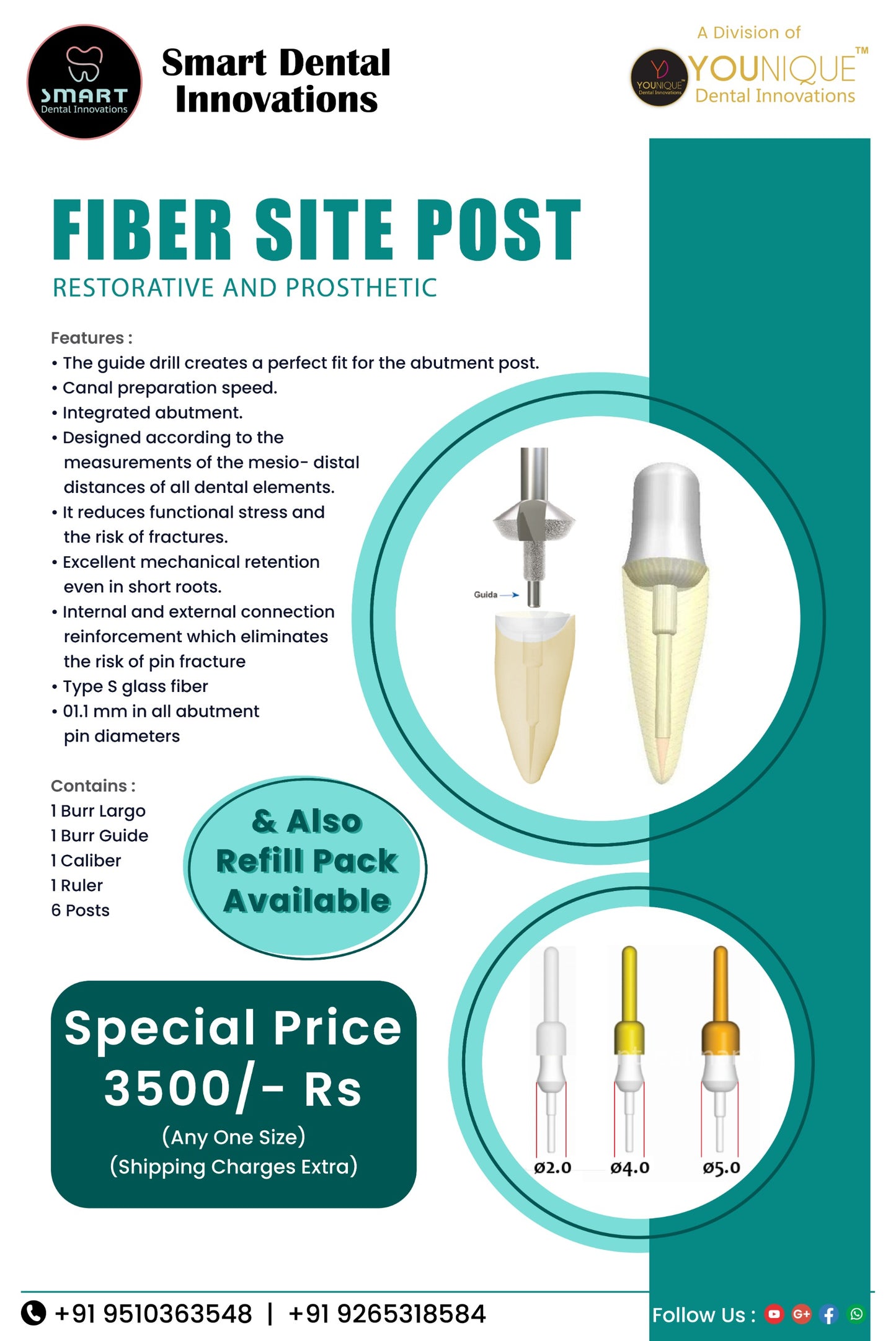 Fiber Site Post