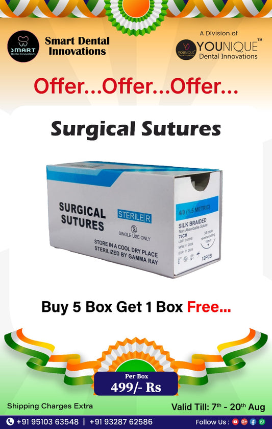 Surgical Sutures (Buy 5 Box Get 1 Box Free)