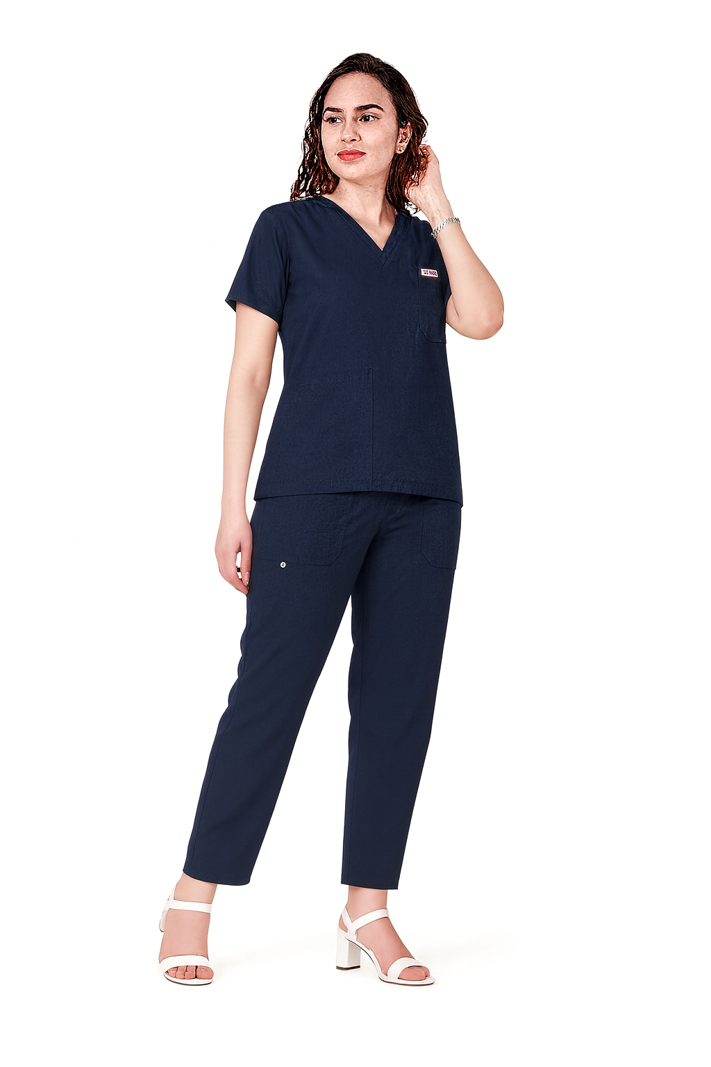 Smart Med Scrub - (Navy Blue)