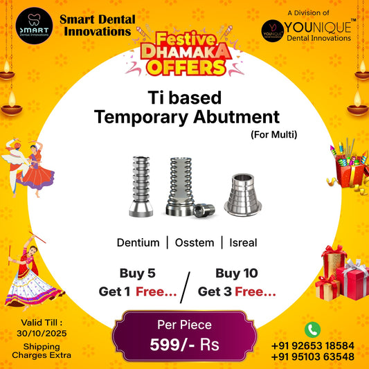 Ti Based Temporary Abutment (For Multi)