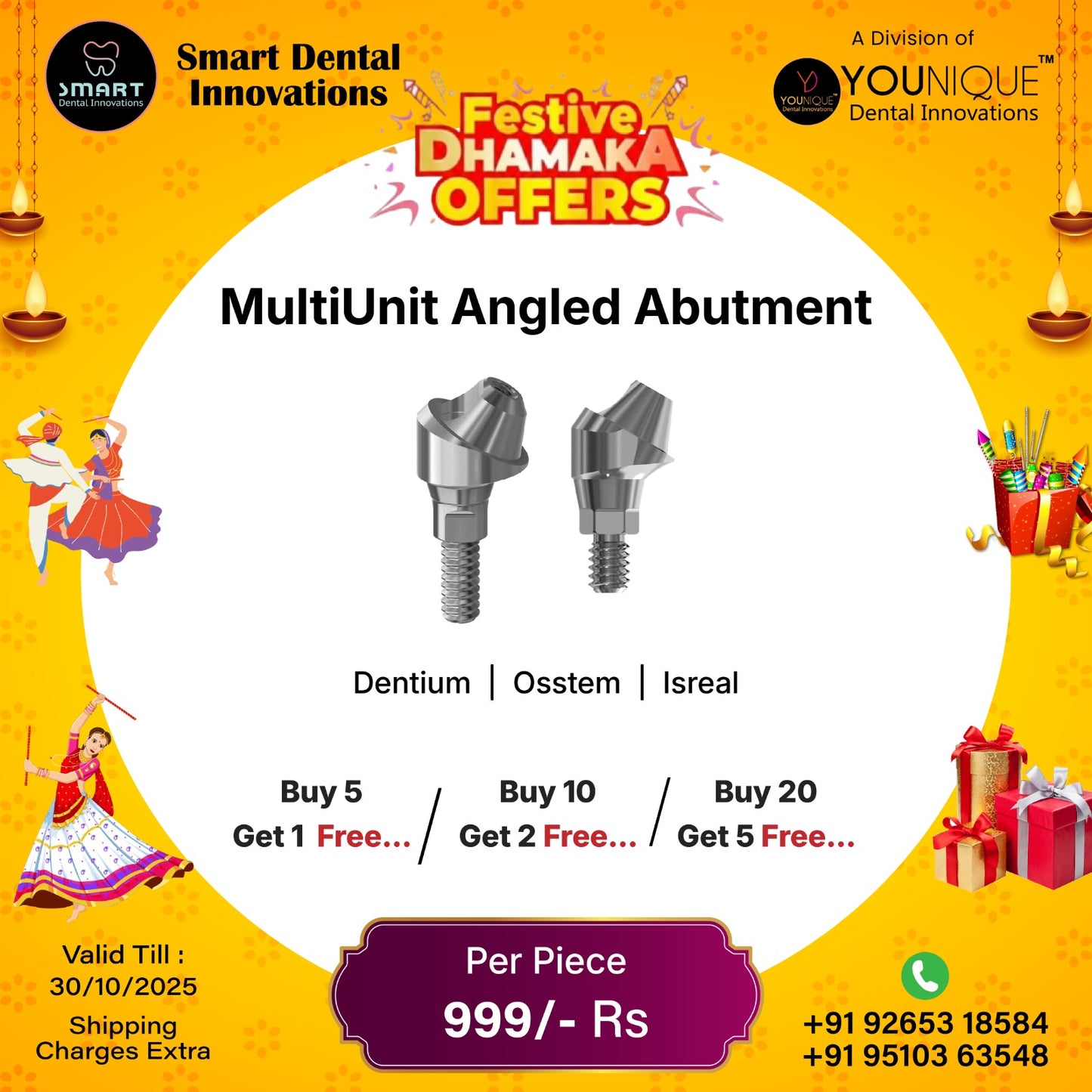 MultiUnit Angled Abutment