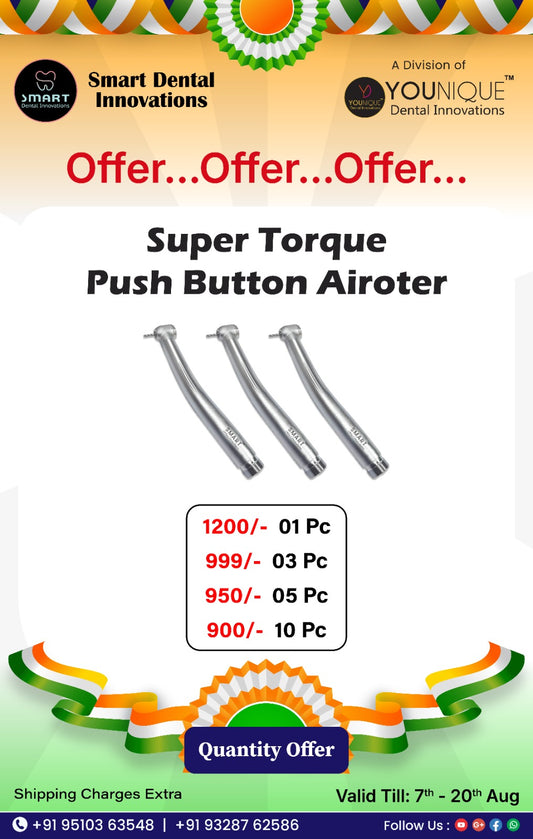 Super Torque Push Button Airoter ( pack of 5 pc )