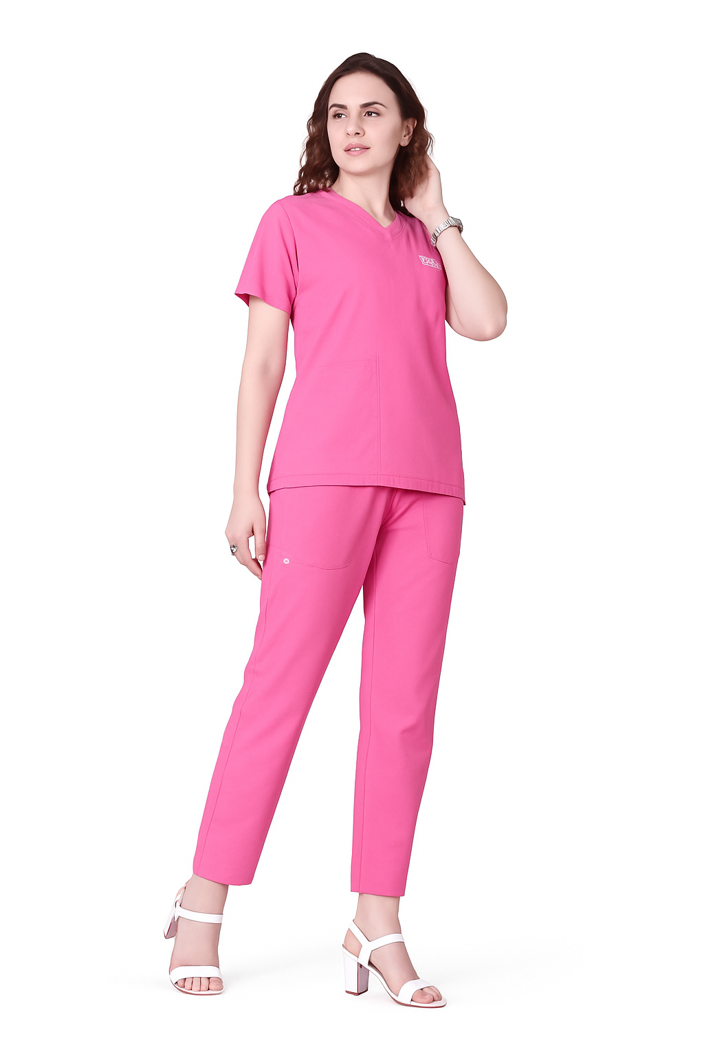 SmartScrub Med Scrub - (Pink)
