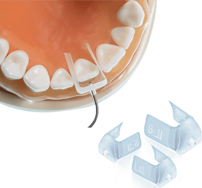 I veener + Composite silicon brushes